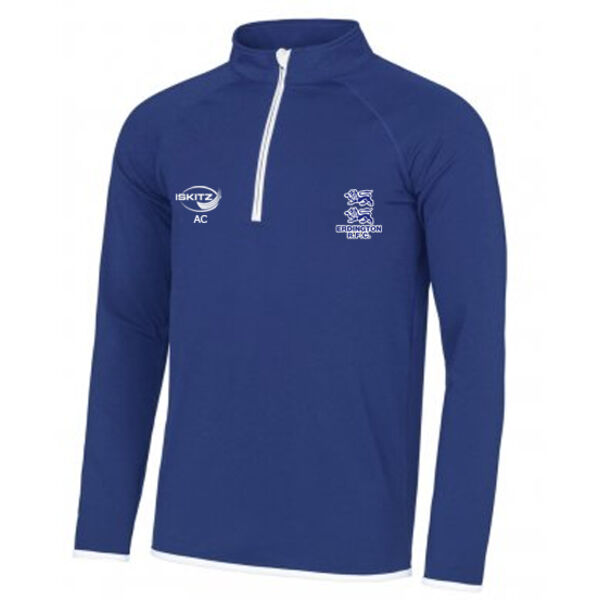 Erdington RFC Half Zip Sweat JC031 Thumbnail